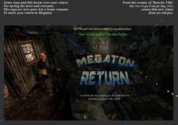 Подарок от Мегатонны / Megaton Return