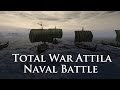 Total War: Attila - Морской бой между саксами и франками