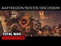 Total War: Warhammer - Map, Region, and Army Roster
