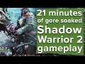 20 минут геймплея Shadow Warrior 2